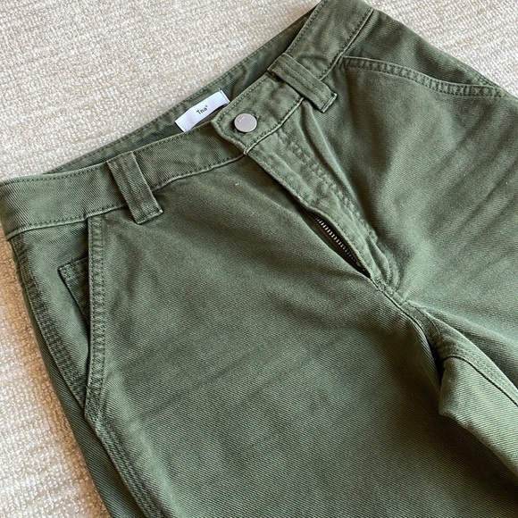 Aritzia grenwich twill pant size 0 - Picture 2 of 6